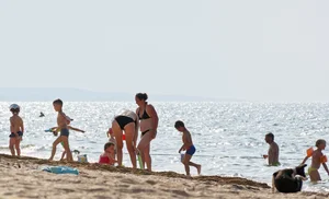 Beach and bikini girls