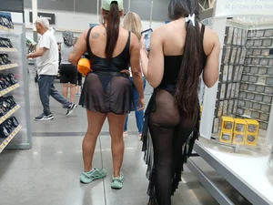 Double Trouble in see through