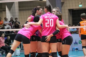 Thai candid volleyball girls