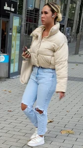Nice Candid Butt in Blue Jeans Street Creepshot