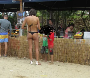 Mom in bikini