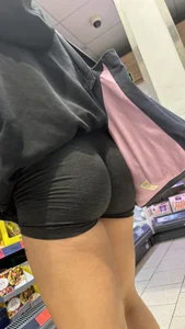 Deep wedgie gym girl shopping (OC)