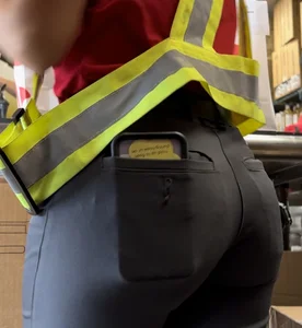Sexy Chick-Fil-A employee with wide hips & plump booty!