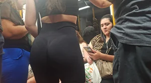 Black spandex shorts