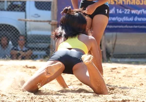 Thai candid volleyball girls