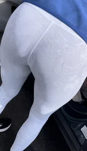 BEST CATCH! petite Blonde Milf Spandex Jiggly ass!