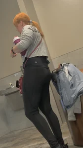 Hottest Red Headed Milf Working Out Iv Ever Seen