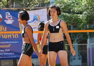 Thai candid volleyball girls