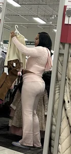 Pink see through VPL‼️
