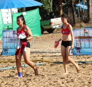 Thai candid volleyball girls