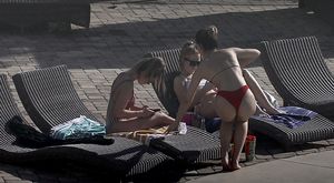 College bikini babes - caught and they liked it