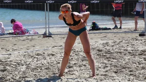 Weymouth beach volleyball girls 2018