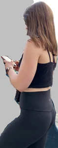 Tight PAWG in black Lulus