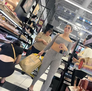 Two college chick’s shopping for makeup(oc)