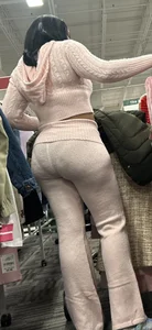 Pink see through VPL‼️
