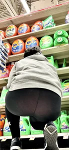 Lady w nice cheeks+VPL to match in slight transparency‼️