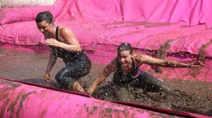 Bristol Pretty Muddy 5k race girls 2019