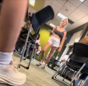 (OC) college girls at lunch and dinner
