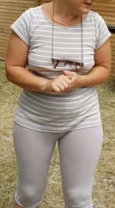 Neighbors Tight Ass in Backyard