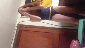 Sister caught changing