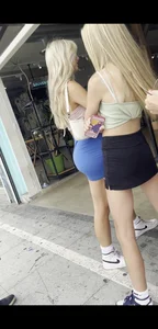 Two sexy candid