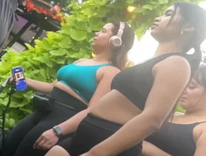 (OC) FAT ASSES EVERYWHERE! Leggings and tight shorts GALORE!
