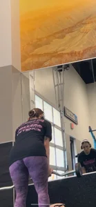 Purple Camo Leggings