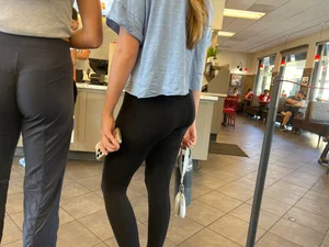 Two Cuties At Chick-Fil-A