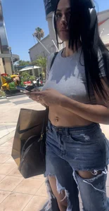 Gorgeous Latina nipples showing
