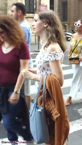 Perfect candid girl