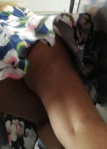 Summer Dress Subway Escalator Candid Upskirt - Hot Legs