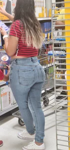 Out In The Wild 40 ( Latina with a huge phatty in jeans)