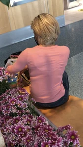 Petite big tit milf