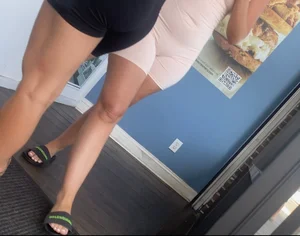 Pawg in sexy tan bodysuit on boardwalk(ALL OC)