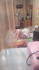 Girl in Panties in Bedroom Spycam Creepshot