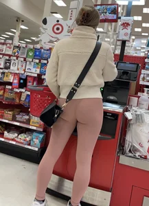 Pink Legging Target Checkout