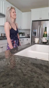 Hot Candid Blonde in Shorts Home Creepshots Series
