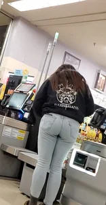 Self checkout jeans