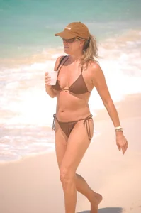 Various sexy candid girls in bikinis at the beach