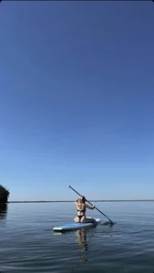 Hot Candid Girls on SUP Boards