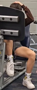 Sexy Ass College Girls in the Gym