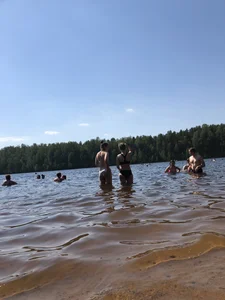 Girl in Swimsuit at the Lake Beach Candid Gallery