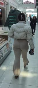 Beautiful Ass at Mall