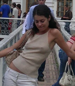 Candid tits and pokies