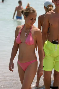 Sexy beach and bikini girls