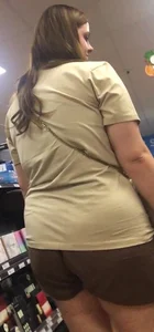 Chubby Candid Girl With a Huge Butt Home Creepshots, In Shorts And Naked
