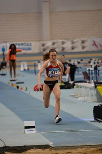 Candid track and field girls