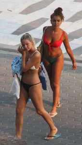 Hotel Balcony Telephoto Candids - Beach Pool Bikini Mega