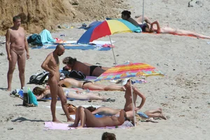 Continesti nude beach girls in Romania