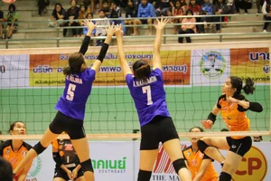 Thai candid volleyball girls